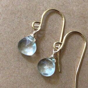 Sundance Charm Aquamarine Earrings